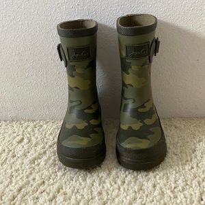 Joules toddler rubber rain boots